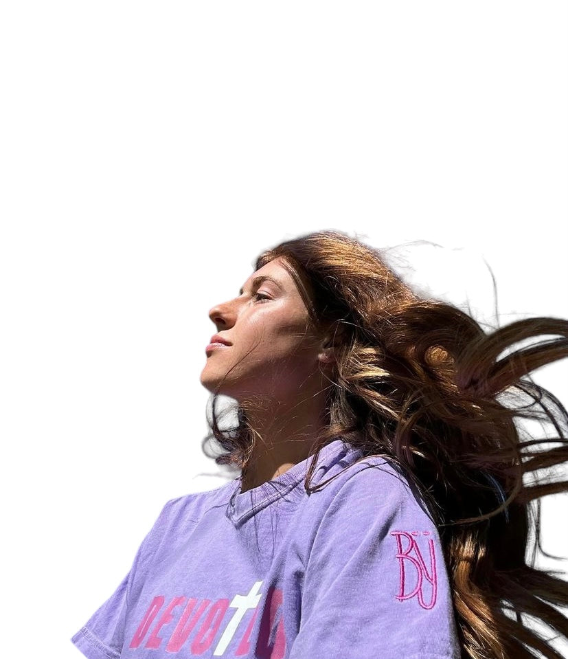 Delaney Miller Purple Tee