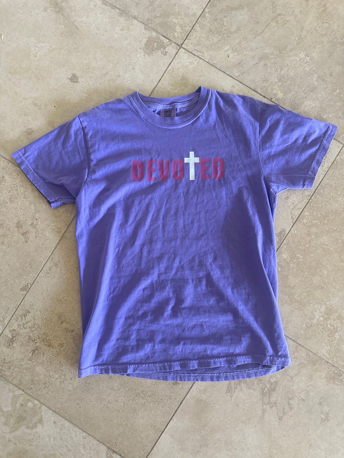 Delaney Miller Purple Tee