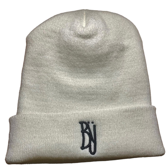 White logo beanie